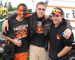 McDonald at Mineral Ridge Blitz Tailgate Party. Sept. 11, 2009.