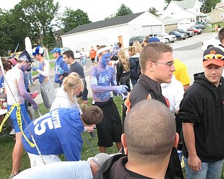 McDonald at Mineral Ridge Blitz Tailgate Party. Sept. 11, 2009.