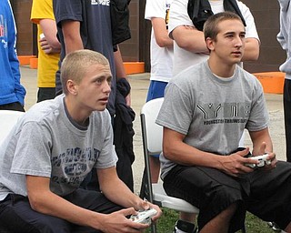 McDonald at Mineral Ridge Blitz Tailgate Party. Sept. 11, 2009.