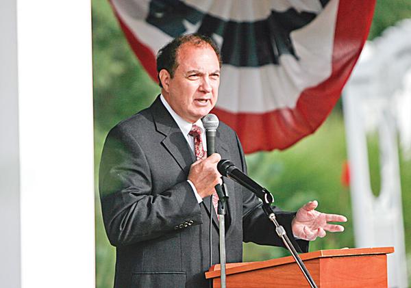 GUEST SPEAKER:  John Infante, who worked at the Pentagon until 1995, was nearby during the attacks of Sept. 11. He spoke to those in attendance at a memorial service Friday and expressed his sadness for the event and his pride in first responders and those who sacrificed themselves in order to save others.