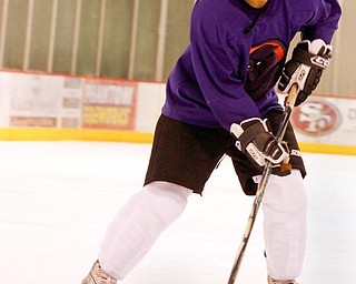 Brian Dowd at Phantoms practice, Wednesday September 9, 2009.
