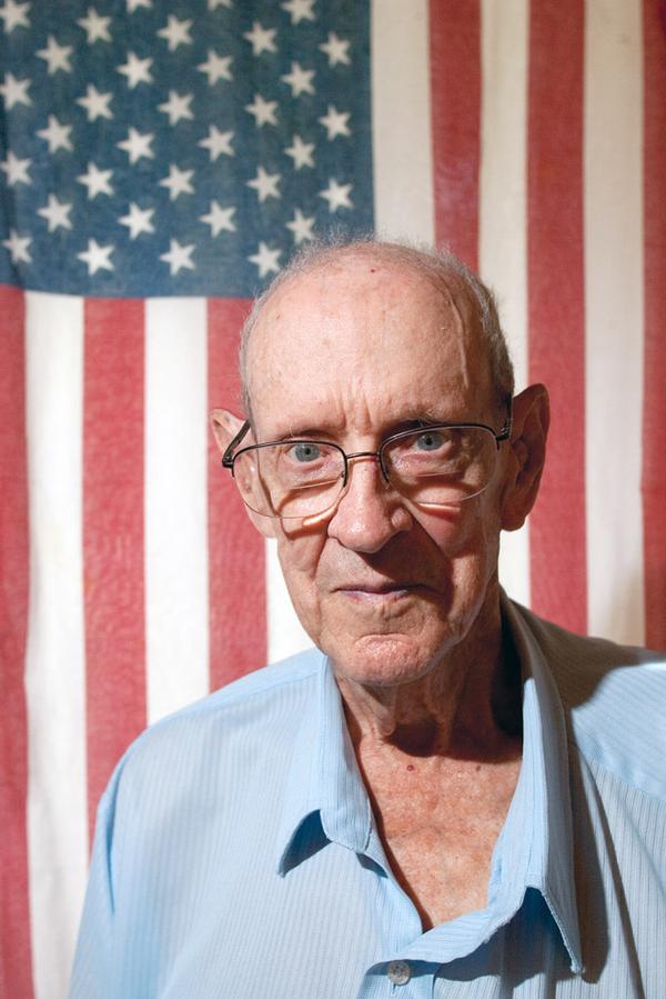 SERVED HIS COUNTRY: Herbert W. Seelbach of Girard served in the Navy during World War II in the South Pacific.