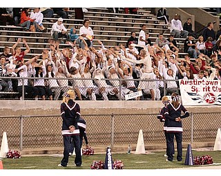 Fitch's Spirit is second to none! The students took their enthusiasum and support to Canton to help the Fitch Falcons rally to a 4-0 record beating Canton McKinley on their own turf!!!