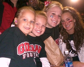 Fun Night Out at the new Girard Indians Stadium 
Casey & Courtney Carpenter Samantha Dietz, Kayla Dickason Girard vs J.F.K.
Go Indians!

Your message is ready to be sent with the following file or link attachments:

Girard High Indians Football