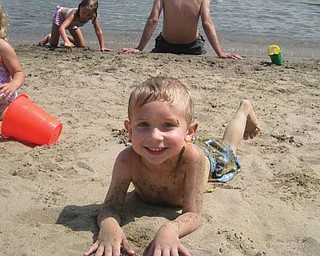 Will Frankford, grandson of Bob and Marilyn Frankford of Girard, is pictured at Bolton Landing in upstate New York. Will is the son of Rob and Lauren Frankford of Ballston Spa, N.Y.