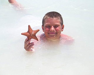 10-year-old AJ Iarussi of Struthers made a surprising discovery while vacationing in Aruba this summer.