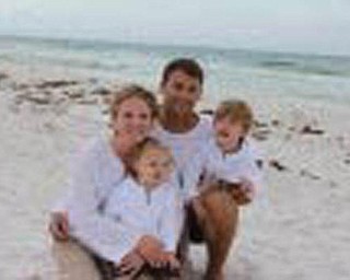 Here are Wil Nedostup, his wife, Amy Lushinsky Nedostup, and their boys, Blaise and Alerik. Wil, an Army helicopter pilot, was on leave from Afghanistan, and they vacationed in Panama City, Fla.