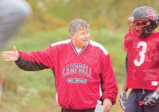 Campbell coach Jeff Bayuk