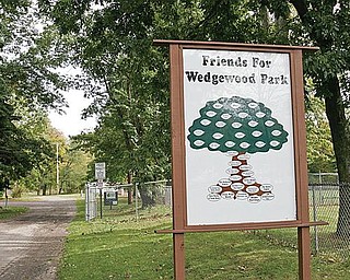 WELCOME TO WEDGEWOOD: Wedgewood Park was purchased by Austintown Township in the late 1990s