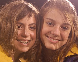  Lowellville's marching band members enjoying the end of the game!
