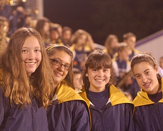 Lowellville marching band members Kayla Theisler, Antonina Boggia, Annie Piccirillo and Andi Hrusovsky.
