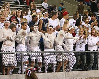 Austintown Fitch students help the crowd get fired up against Canton McKinley
Photographer Emmett King