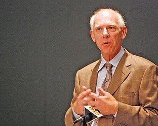 MAKING A POINT: Walter “Buzz” Pishkur, former Forum Health CEO, explains why he resigned as CEO last month and has declined a $9,000-a-week consultant’s job for the health-care system.