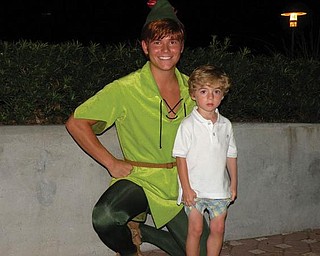 3-year-old Anthony Triveri of Poland got to take a vacation to Disney World, where he met his hero, Peter Pan.