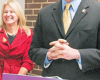 U.S. Rep. Tim Ryan at a name unveiling in Warren on Monday. It was announced Monday the facility would be named after the Lloyd McCoy Jr., who was shot and killed earlier this year.
