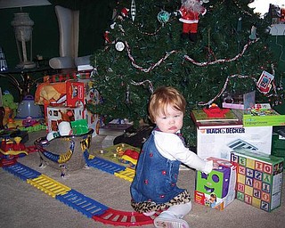 One-year-old Abigail Shay is the granddaughter of Henry Panfil.