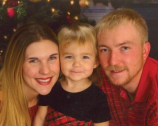 From left, Danielle Voytko Jourdan and Jocelyn and Marty Jourdan of Boardman.
