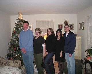 These cousins, all originally from Hubbard, are: Jonathan Featsent, Willowick; Lisa Lodwick, Youngstown; Marie Perry, Twinsburg; Andrea Ball, North Royalton; and John Modak, Hubbard.