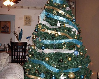 Former Youngstowner Chuck Smith sent this picture of the tree that decked his home this Christmas in Virginia Beach, Va.