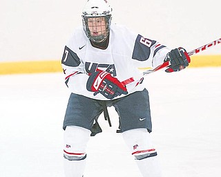 THE BOYS ARE BACK IN TOWN: Team USA features two players with ties to the Mahoning Valley. Playing for the Nationals is East Palestine native J.T. Miller. Saad was the NAHL Rookie of the Year last season while Miller was a member of the team that won the U-17 championship two weeks ago in Canada.