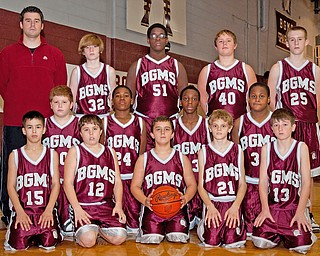 2009-10 Boardman Glenwood 7th grade boys basketball team