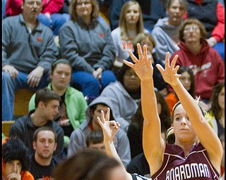 The Vindicator/Geoffrey Hauschild.during the first quarter of a game at Hoover High School on Saturday afternoon.