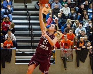 The Vindicator/Geoffrey Hauschild.during the second quarter of a game at Hoover High School on Saturday afternoon.