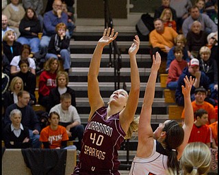 The Vindicator/Geoffrey Hauschild.during the second quarter of a game at Hoover High School on Saturday afternoon.