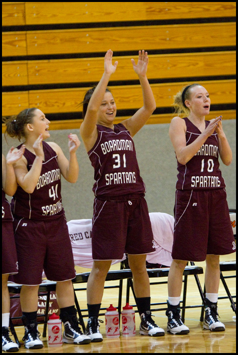 The Vindicator/Geoffrey Hauschild.during the third quarter of a game at Hoover High School on Saturday afternoon.
