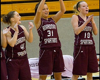 The Vindicator/Geoffrey Hauschild.during the third quarter of a game at Hoover High School on Saturday afternoon.