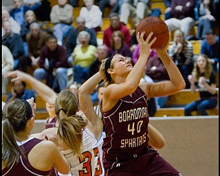 The Vindicator/Geoffrey Hauschild.during the third quarter of a game at Hoover High School on Saturday afternoon.