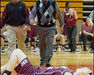 The Vindicator/Geoffrey Hauschild.during the fourth quarter of a game at Hoover High School on Saturday afternoon.