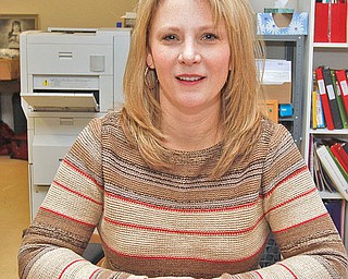 The Vindicator/Lisa-Ann Ishihara--- Jodi Harmon, Development & Public Relations Coordinator of Easter Seals Disability Services speaks of all of the various aspects that E.S. offers patients in Mahoning, Trumbull and Columbiana Counties.
