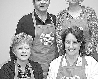 Special to The Vindicator
READY TO DELIVER: Carnations are being sold by the Eastern Regional Kidney Foundation to raise funds that will benefit patients suffering from kidney disease. Among those making sure the flowers are delivered in time for the celebration of St. Patrick’s Day are, from left standing, Bob Morell, vice president and kidney transplant recipient, and Meghan Hiland, grants; and seated, Nancy Rusu and Mariann Haschenburger, secretary and chair of the sale. 
 
