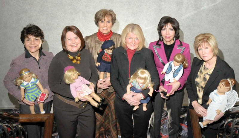 Angels of Easter Seals group left to right Carol O'Neill Mary Celest VanSickle Julie Costas, Betty Cmil Denise DeBartolo York and Phyliss Bacon. Photo/Mark Stahl