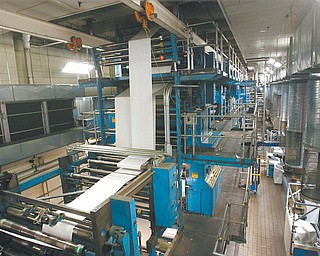 The press assembly was completed in January and was being put through its paces, with test printings leading to fine-tuned colors.