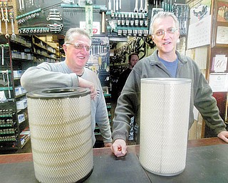Jack Frank, left, and Gary Frank run Frank’s Auto Parts, 1014 South Ave., and rely on the neighborhood they have served for 40 years. “The neighborhood watches out for each other,” Gary said. “And they watch out for our business because they’re our friends.”