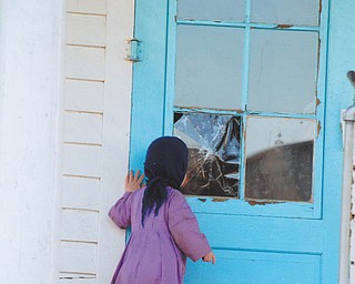 Lana VanAuker says this is one of her favorite pictures, taken at an Amish farm in New Wilmington, Pa. She calls it “Secret Window.”