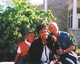 Sally Goler, center, is with her grandson, Christian Jade Warren, and her daughter, Mary Goler of Warren.