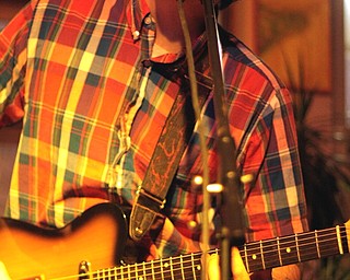 Kenny Halvert III, 34, of Youngstown, perfoms with his band Panzer Talk at the Bonfrog Hibernation Revival on Friday, Feb. 26, 2010.