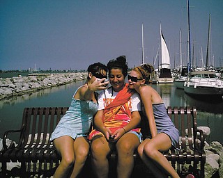 HereÕs Lauren, Emily and Jordan at Geauga Lake..