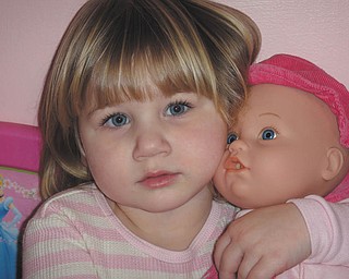 Jackie Bower of Austintown took this picture of her daughter, Kaelyn Bower, 3..