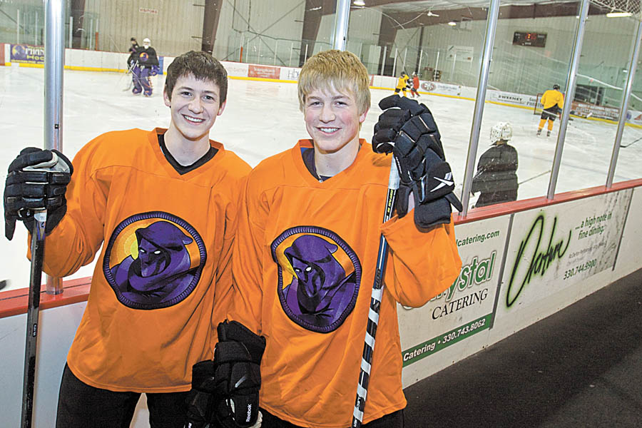 New Youngstown Phantoms Dylan Margonari and Ty Loney