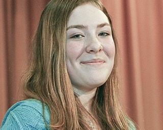 ROBERT K. YOSAY | THE VINDICATOR..Champion Julia Miglets of Springfield Intermediate School in the 2010 77th Vindicator Spelling Bee at YSU.