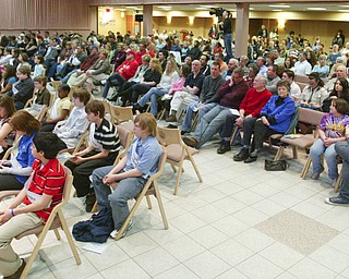 ROBERT K. YOSAY | THE VINDICATOR.. in the 2010 -77th Vindicator Spelling Bee was held at the Chestnut Room at Kilcawley Center at YSU - 30-