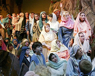 William D. Lewis|The Vindicator Cast memberes during Passion Play at Highway Tabernacle in Austintown.