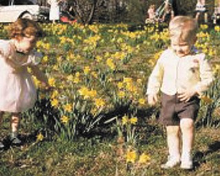 This Easter photo of Paula and Wayne Gotshall was taken in 1957 in Mill Creek Park. It was sent by Paul and Marge Gotshall of Youngstown..