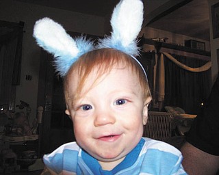 Liam McKinley Stanton was 9 months old last year when this picture was taken. His parents are Kenny and Erica Stanton of Austintown..