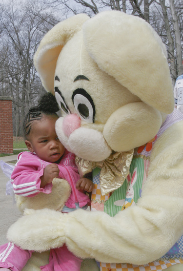 Wick Park Easter egg hunt.