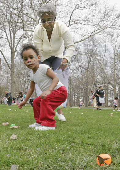 Wick Park Easter egg hunt.